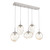 manufacturer_finish:Beige Silver|manufacturer_glass:Floret Crystal Inner - Amber Outer|light_output:1700.00lm|color_temperature:3000K|cri:93|voltage:120.00V