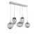 manufacturer_finish:Classic Silver|manufacturer_glass:Floret Crystal Inner - Smoke Outer|light_output:Unspecified|color_temperature:3000K|cri:Unspecified|voltage:Unspecified