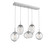 manufacturer_finish:Classic Silver|manufacturer_glass:Geo Crystal Inner - Clear Outer|light_output:Unspecified|color_temperature:2700K|cri:Unspecified|voltage:Unspecified