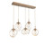 manufacturer_finish:Novel Brass|manufacturer_glass:Geo Crystal Inner - Amber Outer|light_output:Unspecified|color_temperature:3000K|cri:Unspecified|voltage:Unspecified