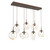 manufacturer_finish:Burnished Bronze|manufacturer_glass:Floret Crystal Inner - Amber Outer|light_output:Unspecified|color_temperature:2700K|cri:Unspecified|voltage:Unspecified