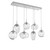 manufacturer_finish:Classic Silver|manufacturer_glass:Floret Crystal Inner - Clear Outer|light_output:Unspecified|color_temperature:2700K|cri:Unspecified|voltage:Unspecified