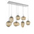 manufacturer_finish:Classic Silver|manufacturer_glass:Geo Crystal Inner - Bronze Outer|light_output:Unspecified|color_temperature:3000K|cri:Unspecified|voltage:Unspecified