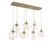 manufacturer_finish:Gilded Brass|manufacturer_glass:Geo Crystal Inner - Amber Outer|light_output:1020.00lm|color_temperature:2700K|cri:93|voltage:120.00V