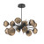 manufacturer_finish:Matte Black|manufacturer_glass:Bronze Blown Glass|color_temperature:3000K