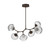manufacturer_finish:Flat Bronze|manufacturer_glass:Clear Blown Glass|color_temperature:3000K