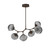 manufacturer_finish:Flat Bronze|manufacturer_glass:Smoke Blown Glass|color_temperature:3000K