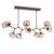 manufacturer_finish:Burnished Bronze|manufacturer_glass:Amber Blown Glass|color_temperature:3000K