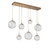 Hammerton Studio - PLB0092-07-NB-C-C01-L1 - LED Linear Pendant - Gaia - Novel Brass