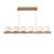 Hammerton Studio - PLB0092-0B-NB-WL-CA1-L3 - LED Linear Pendant - Gaia - Novel Brass