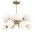 manufacturer_finish:Gilded Brass|manufacturer_glass:White Blown Glass|color_temperature:3000K