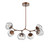 manufacturer_finish:Burnished Bronze|manufacturer_glass:Geo Crystal Inner - Clear Outer|color_temperature:2700K