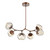 manufacturer_finish:Burnished Bronze|manufacturer_glass:Zircon Crystal Inner - Amber Outer|color_temperature:3000K