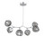 Hammerton Studio - PLB0095-BA-CS-GS-001-L1 - LED Chandelier - Luna - Classic Silver