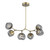 Hammerton Studio - PLB0095-BA-GB-FS-001-L1 - LED Chandelier - Luna - Gilded Brass