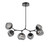 Hammerton Studio - PLB0095-BA-MB-FS-001-L3 - LED Chandelier - Luna - Matte Black