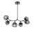 Hammerton Studio - PLB0095-BA-MB-GS-001-L1 - LED Chandelier - Luna - Matte Black