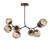 manufacturer_finish:Flat Bronze|manufacturer_glass:Floret Crystal Inner - Bronze Outer|color_temperature:3000K