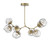manufacturer_finish:Gilded Brass|manufacturer_glass:Floret Crystal Inner - Clear Outer|color_temperature:2700K