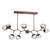 Hammerton Studio - PLB0095-BC-BB-ZC-001-L1 - LED Chandelier - Luna - Burnished Bronze