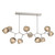 Hammerton Studio - PLB0095-BC-BS-FB-001-L1 - LED Chandelier - Luna - Beige Silver
