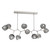 Hammerton Studio - PLB0095-BC-BS-GS-001-L1 - LED Chandelier - Luna - Beige Silver
