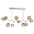 Hammerton Studio - PLB0095-BC-BS-ZB-001-L3 - LED Chandelier - Luna - Beige Silver