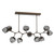 Hammerton Studio - PLB0095-BC-FB-ZS-001-L1 - LED Chandelier - Luna - Flat Bronze
