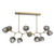 Hammerton Studio - PLB0095-BC-GB-GS-001-L3 - LED Chandelier - Luna - Gilded Brass
