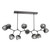 Hammerton Studio - PLB0095-BC-GP-GS-001-L1 - LED Chandelier - Luna - Graphite