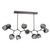 Hammerton Studio - PLB0095-BC-GP-ZS-001-L3 - LED Chandelier - Luna - Graphite