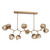 Hammerton Studio - PLB0095-BC-NB-GB-001-L1 - LED Chandelier - Luna - Novel Brass