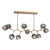 Hammerton Studio - PLB0095-BC-NB-GS-001-L1 - LED Chandelier - Luna - Novel Brass