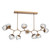 Hammerton Studio - PLB0095-BC-NB-ZC-001-L1 - LED Chandelier - Luna - Novel Brass