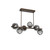 manufacturer_finish:Flat Bronze|manufacturer_glass:Geo Crystal Inner - Smoke Outer|color_temperature:3000K
