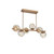 manufacturer_finish:Novel Brass|manufacturer_glass:Floret Crystal Inner - Amber Outer|color_temperature:3000K