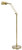 House of Troy - AD400-AB - One Light Floor Lamp - Addison - Antique Brass