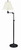 House of Troy - CL200-BLK - One Light Floor Lamp - Club - Black