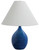 House of Troy - GS300-BG - One Light Table Lamp - Scatchard - Blue Gloss