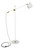 House of Troy - OR700-WTWB - LED Floor Lamp - Orwell - White/Weathered Brass