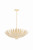 Hudson Valley - 1823-CP - Four Light Chandelier - Whitfield - Cream Plaster