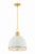 Hudson Valley - 2132-AGB/SWH - Two Light Pendant - Briscoe - Aged Brass
