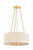 Hudson Valley - 2703-AGB - Three Light Pendant - Camby - Aged Brass