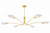 Hudson Valley - 4906-AGB - Six Light Chandelier - Tenafly - Aged Brass