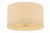 Hudson Valley - 8914-AGB - Three Light Flush Mount - Ashland - Aged Brass