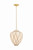 Hudson Valley - 9213-AGB - One Light Pendant - Apple Valley - Aged Brass