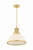 Hudson Valley - 9315-AGB - One Light Pendant - Pinesbridge - Aged Brass