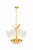 Hudson Valley - 9526-VGL - Six Light Chandelier - Forest Glen - Vintage Gold Leaf