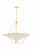 Hudson Valley - AH4628-AGB - Three Light Pendant - Gerhard - Aged Brass