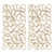 Uttermost - 04124 - Wall Art - In The Loop - Gold Silver Leaf
